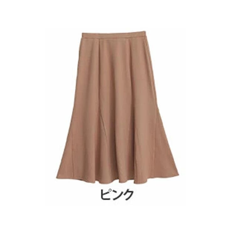 ピンク | MAGICALSHAPELINE 裏ベロア マーメイドスカート | A Happy Marilyn