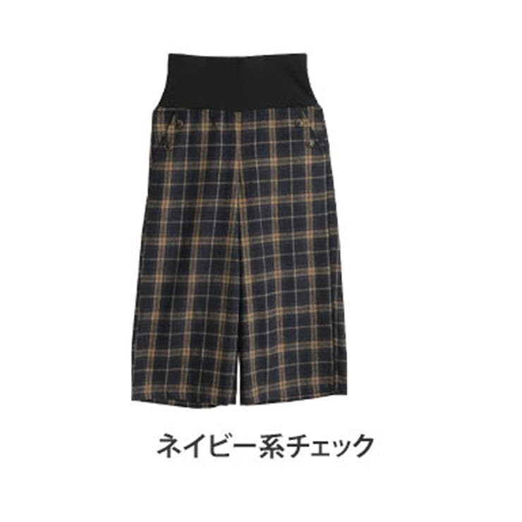 モノトーン系チェック | ハッピーホット あったか楽ちん お腹リブパンツ | A Happy Marilyn
