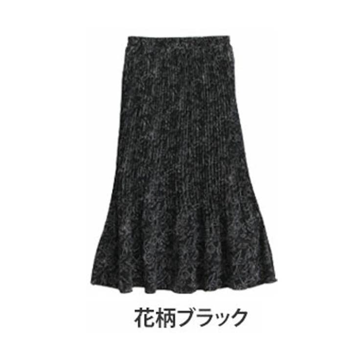花柄ブラック
