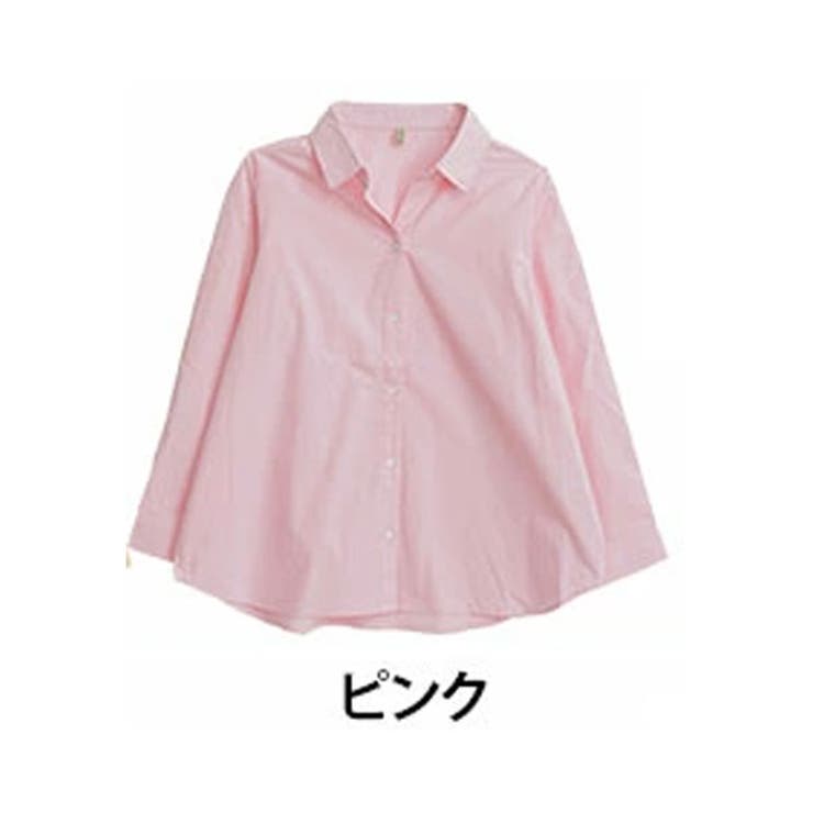 ピンク | 春の彩り ラグラン シャツ | A Happy Marilyn