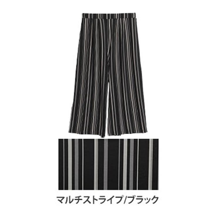 マルチストライプ/ブラック | とろみ感で肌触り抜群 選べる柄 ひやツル | A Happy Marilyn