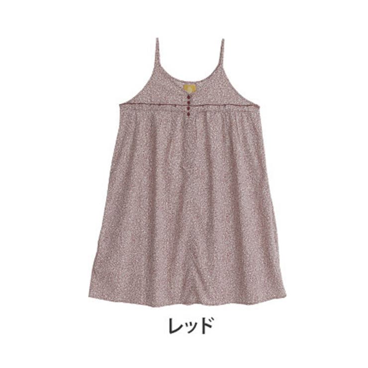 レッド(タグ赤) | lesOlivades 綿100％ コットンプリントキャミワンピース | A Happy Marilyn