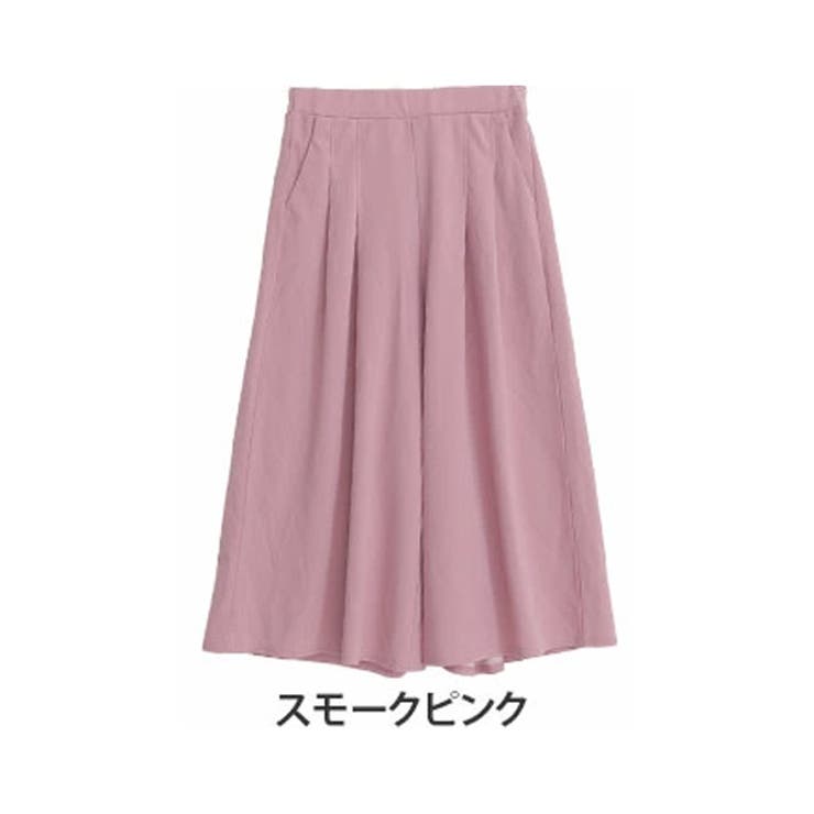 スモークピンク | Rin 夏のお悩みを凛とカバー4つの機能付 ガウチョパンツ | A Happy Marilyn