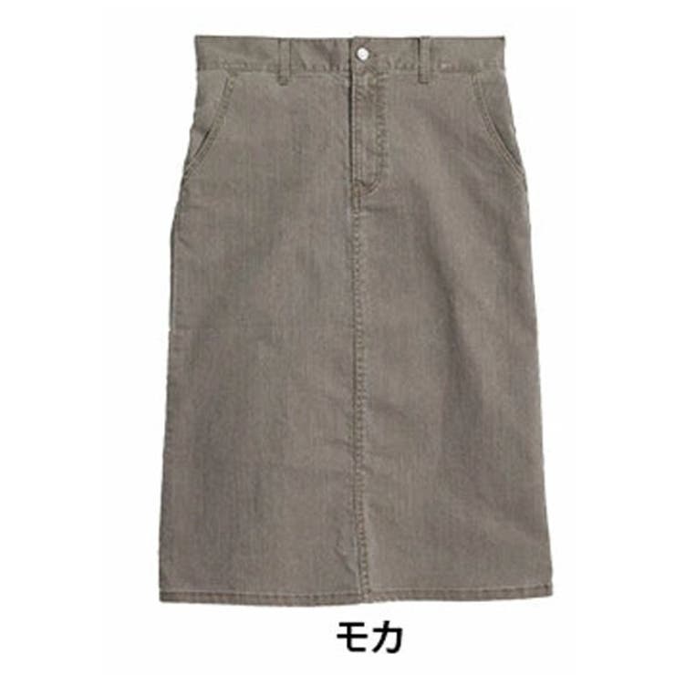 ショート丈/モカ | 「天才シルエットスカート」 楽なのにキレイ ストレッチ | A Happy Marilyn