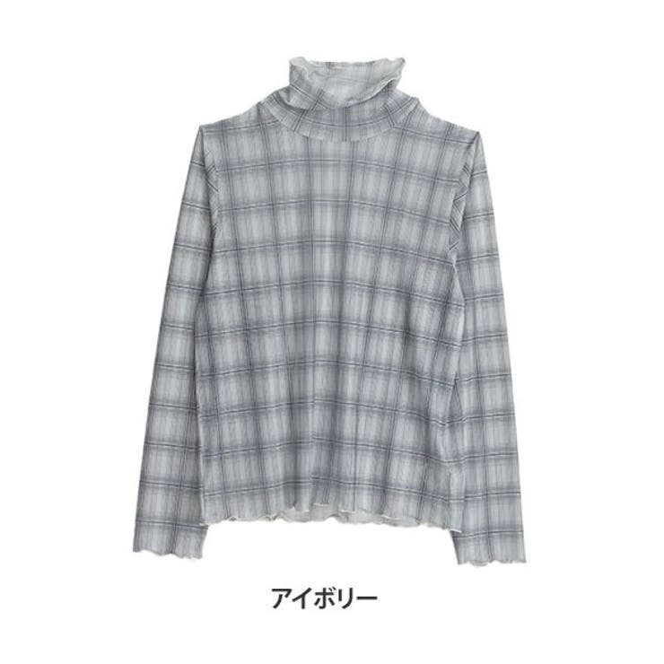 アイボリー | チラ見え チェック シアー | A Happy Marilyn