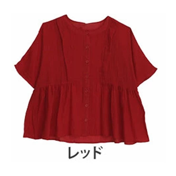 レッド(タグ赤) | さらり涼し気 デニムが映える TCガーゼ | A Happy Marilyn