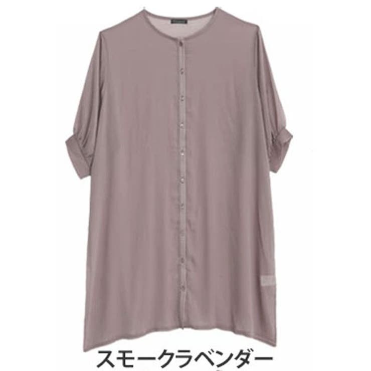スモークラベンダー | 楊柳 シフォン ワンピース | A Happy Marilyn
