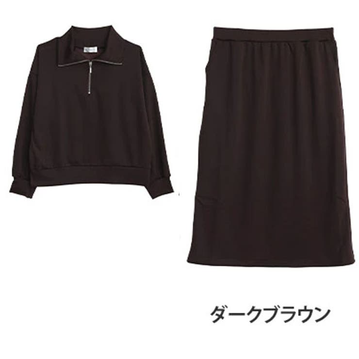 ダークブラウン(タグDブラウン) | ハーフZIP トップス ＋ | A Happy Marilyn