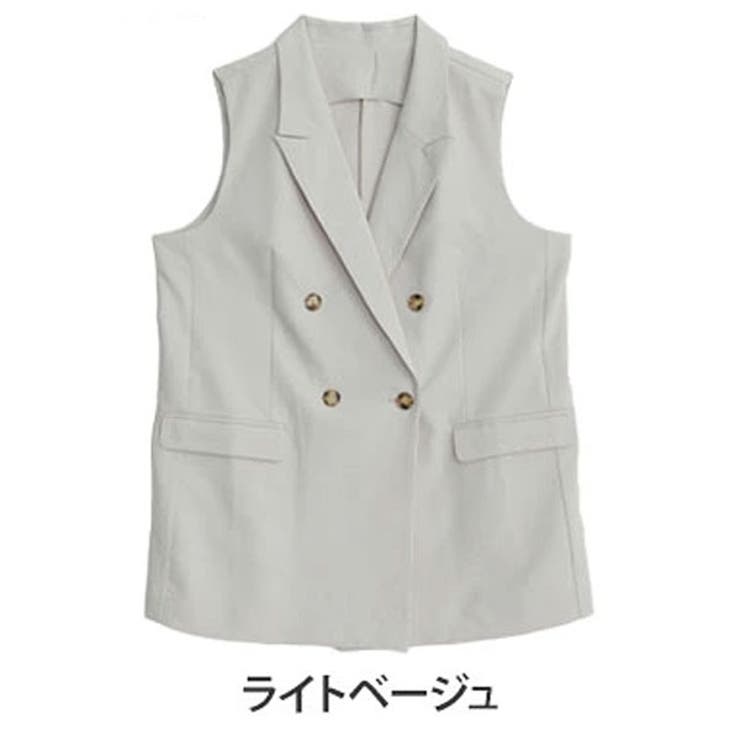 ライトベージュ | ストレッチ 美しいシルエット テーラード | A Happy Marilyn