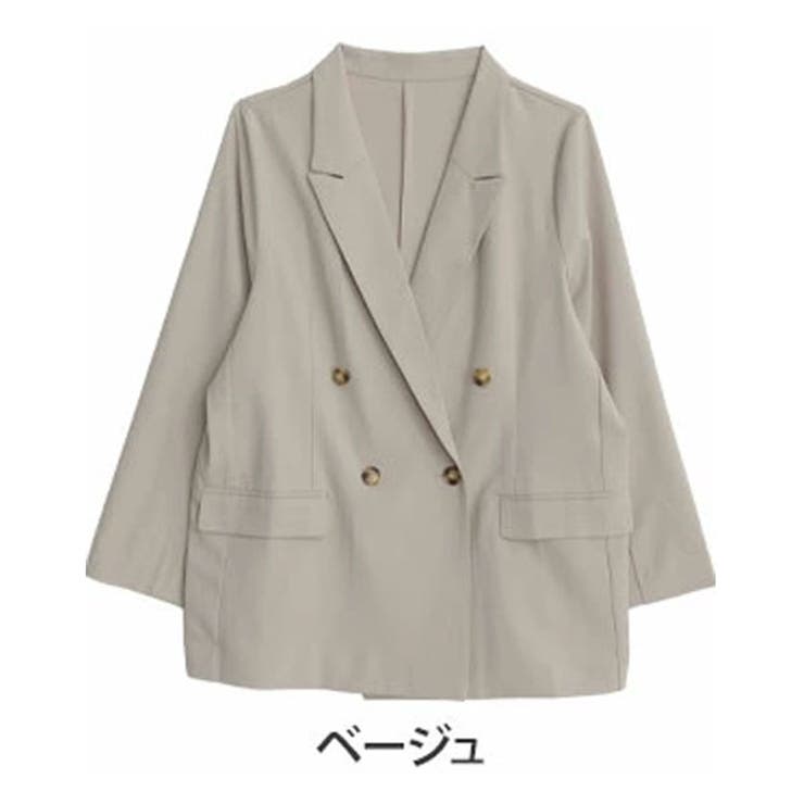 ベージュ | ストレッチ 美しいシルエット！ テーラード | A Happy Marilyn