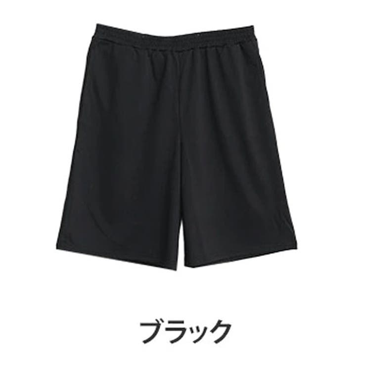 ブラック(タグ黒) | さらっとドライタッチ 大人のゆる心地 ハーフパンツ | A Happy Marilyn