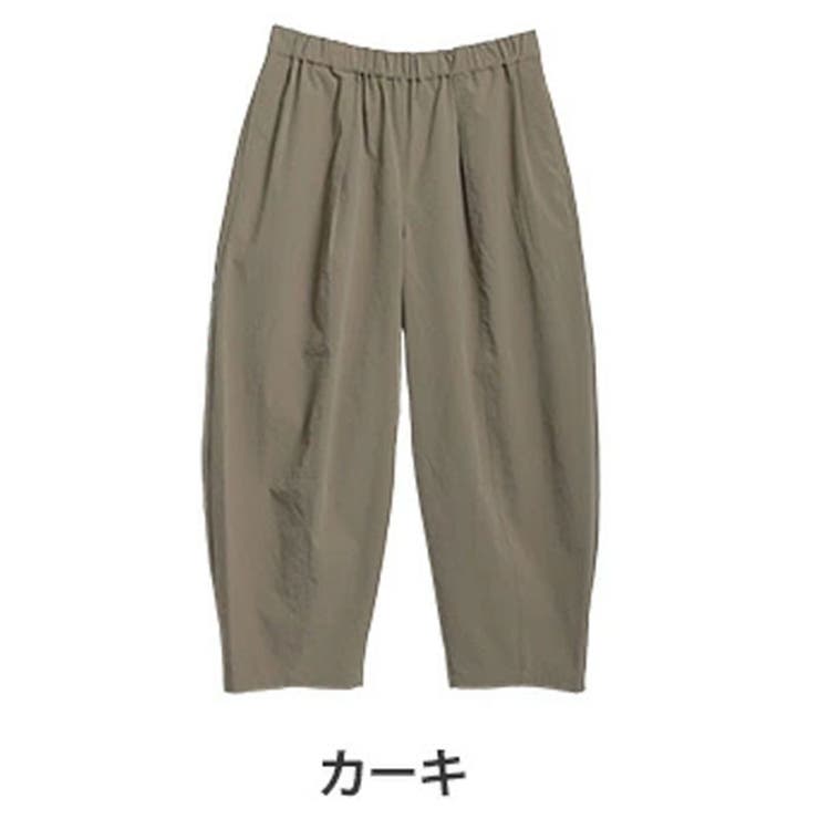 カーキ | はいた瞬間、夏がラクになる。 ナツラクパンツ バレル | A Happy Marilyn