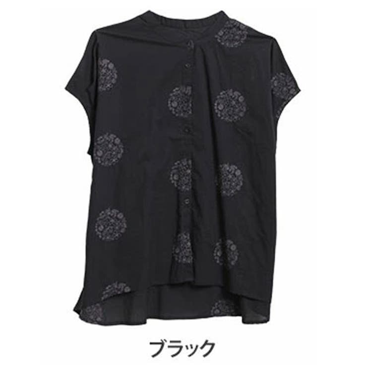 ブラック | 前開き ドルマン ブラウス | A Happy Marilyn
