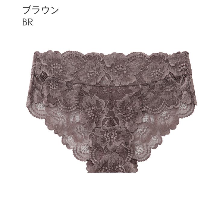 フルバックショーツ カシュクールレース 総レース[品番