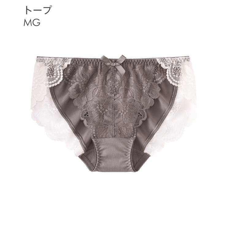 フルバックショーツ カシュクールレース プレーンショーツ[品番