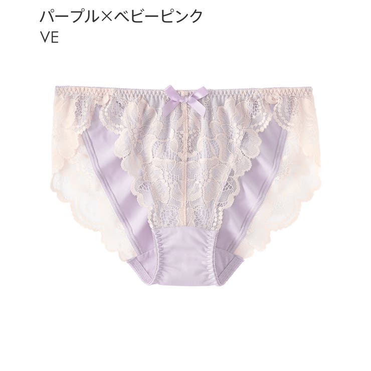 フルバックショーツ カシュクールレース プレーンショーツ[品番