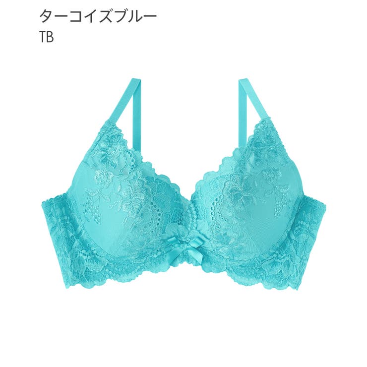 Glossy カシュクールレース脇高ブラ 単品ブラジャー[品番