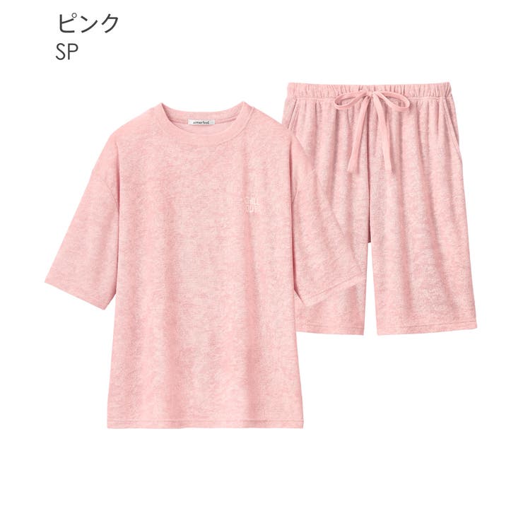 リラックスパイル 半袖 上下セット (男女兼用サイズ) | aimerfeel | 詳細画像26 