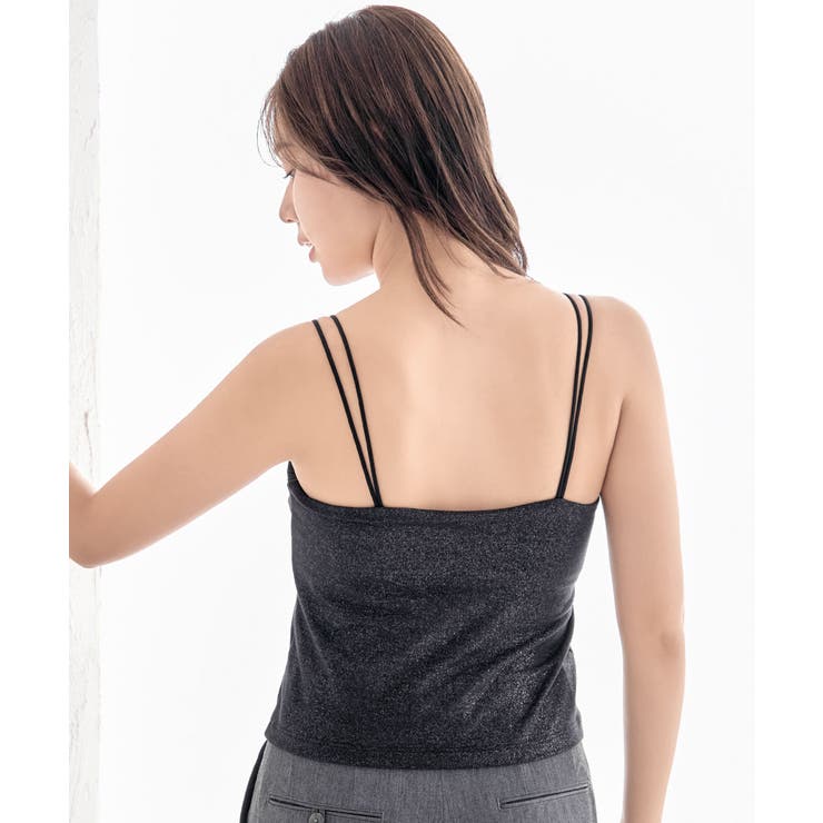 ラメ ノンワイヤー ブラトップ | aimerfeel | 詳細画像9 