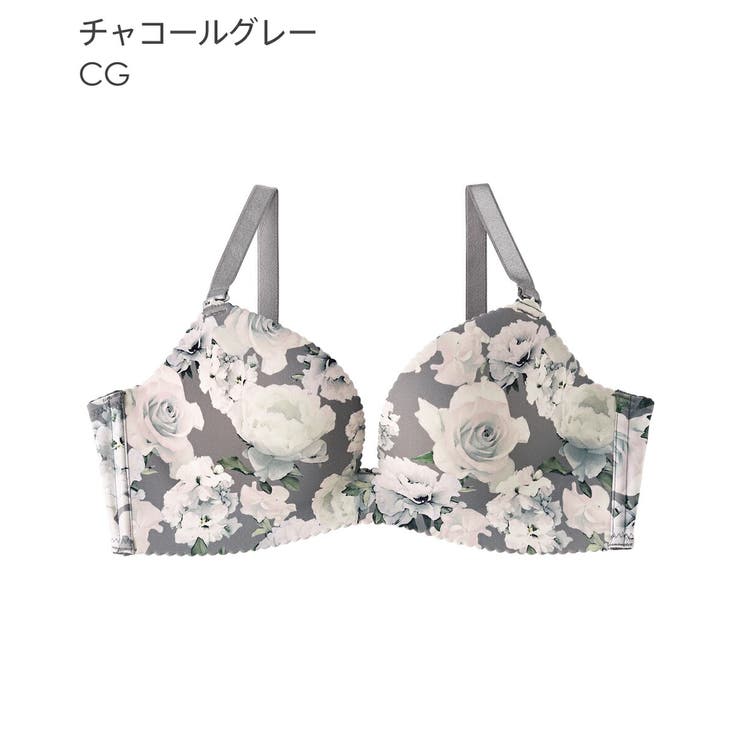 ☆エメフィール☆ セクシーグレイトフラワー超盛ブラ(R)３点セット B75／M ▽Grace Flower 超盛ブラ(R) 単品ブラジャー レディース[品番