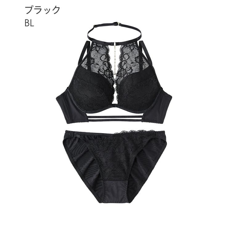 パーティを彩るご馳走や ▽下着セット レース ドロップジュエリー[品番：SK000009688 下着・アンダーウェア
