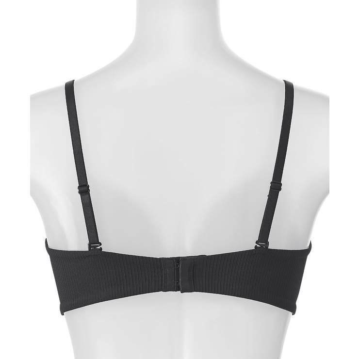 超楽なのにキレイ胸 ストレッチリブ aimerfeel楽ブラ単品ブラジャー | aimerfeel | 詳細画像12 