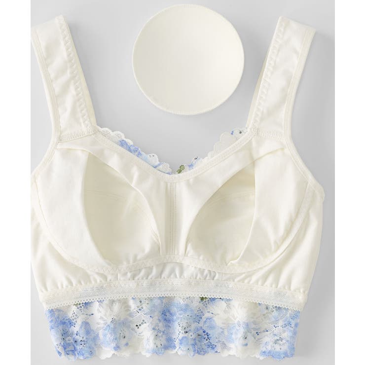 カーロフィオーレ しっかり美胸 夢ごこち 綿混 ナイトブラ 単品ブラジャー | aimerfeel | 詳細画像18 