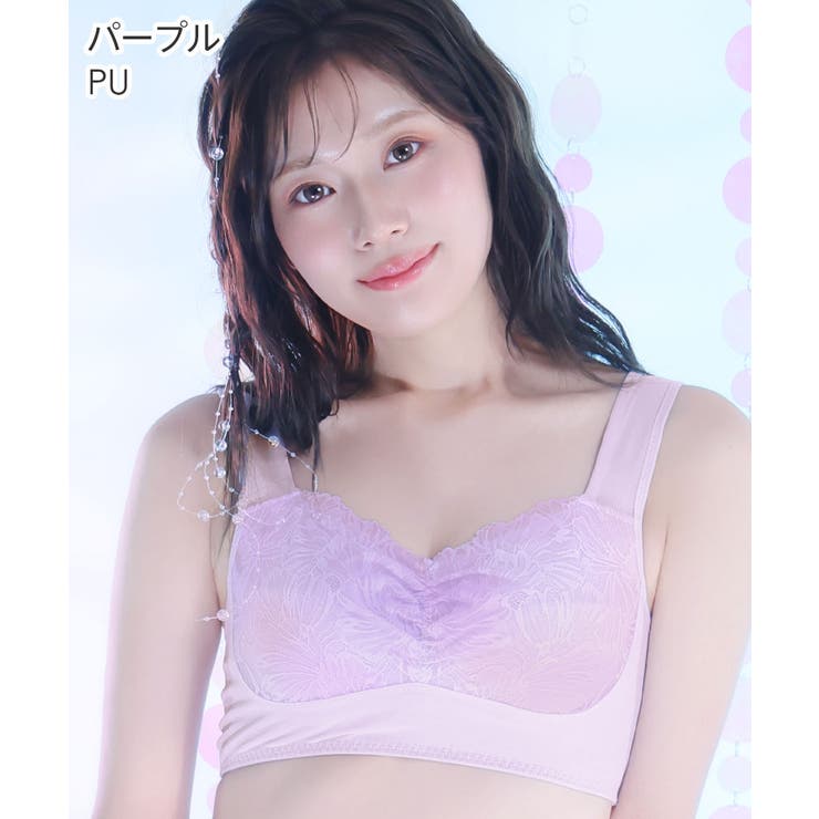 エアリークール マーメイド アクアレース 夢ごこち ナイトブラ 単品ブラジャー | aimerfeel | 詳細画像13 