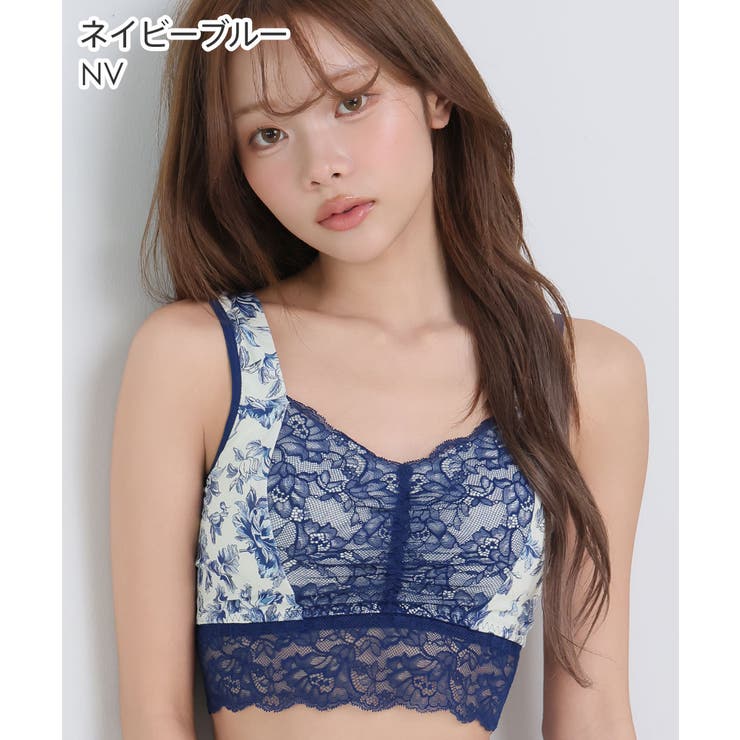シェノンフルール しっかり美胸 夢ごこち 綿混 ナイトブラ 単品ブラジャー | aimerfeel | 詳細画像13 