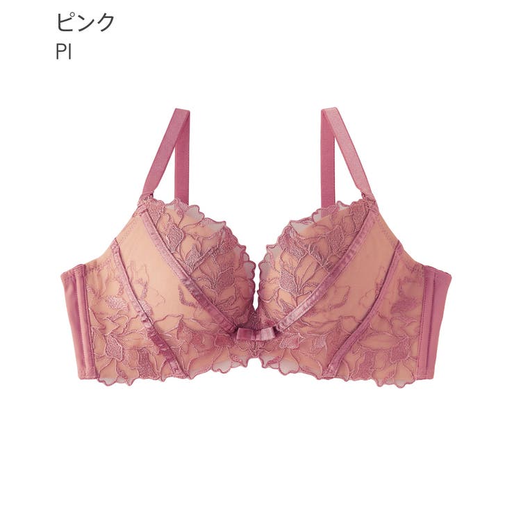 ピンク シフォン レース M エメフィール　 系　　M Amazon.co.jp: [エメフィール] シフォンフリル ひも プレーン