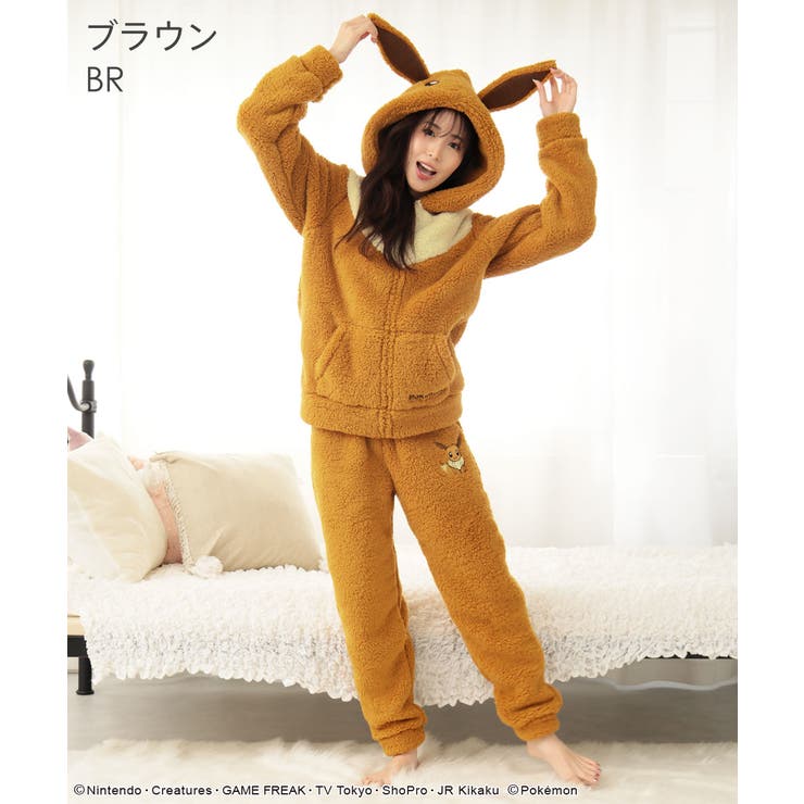 ポケモン イーブイ モコモコ ロングパンツ 単品ボトムス 品番 Sk Aimerfeel エメフィール のレディースファッション通販 毎日送料無料 Shoplist ショップリスト
