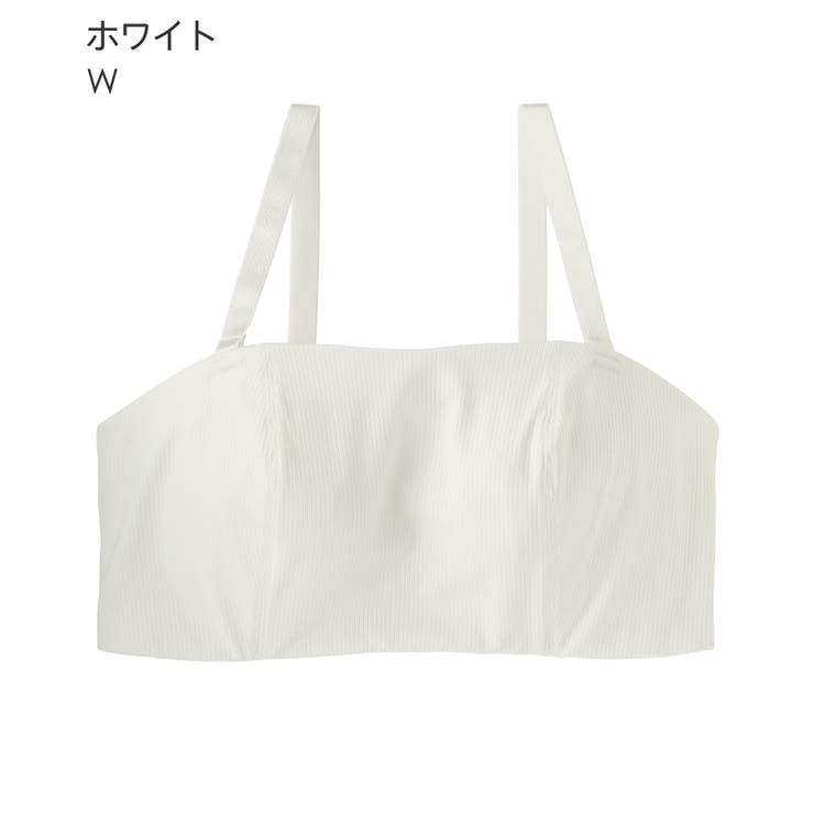 リブ 2WAY 谷間カバー 脇高 単品ブラジャー (FGHカップ) | aimerfeel | 詳細画像15 