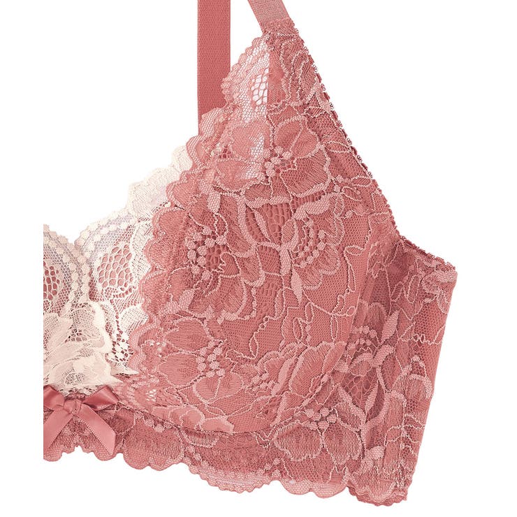 カシュクールレース脇高ブラ(R) 単品ブラジャー (FGHカップ) | aimerfeel | 詳細画像22 