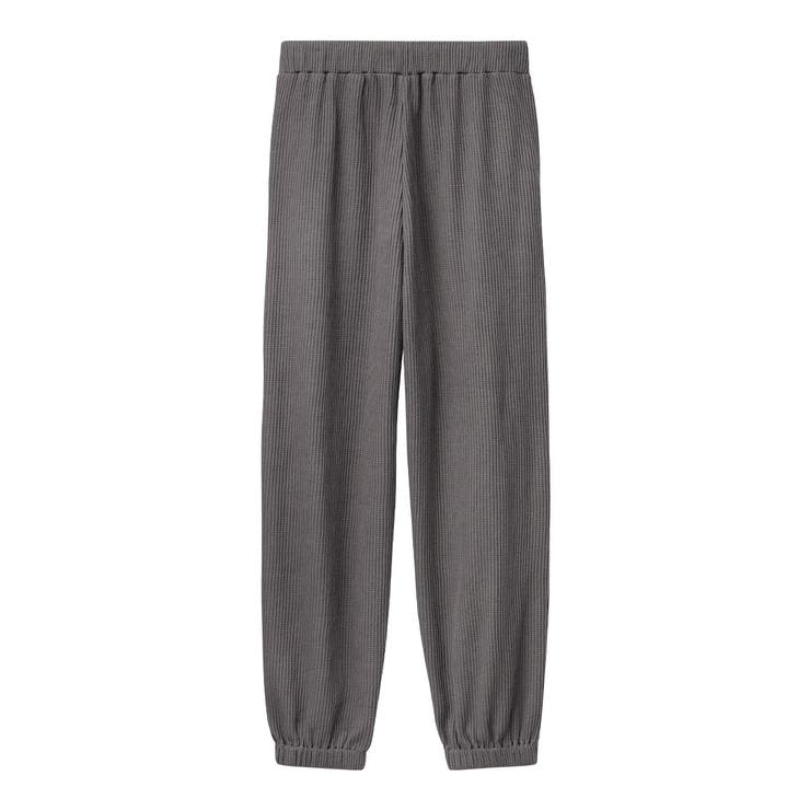 ▼カジュアルワッフル ポケット付き 綿混 半袖 上下セット (男女兼用サイズ) | aimerfeel | 詳細画像13 