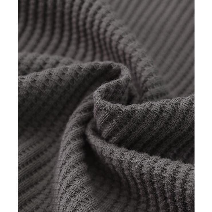 ▼カジュアルワッフル ポケット付き 綿混 半袖 上下セット (男女兼用サイズ) | aimerfeel | 詳細画像15 