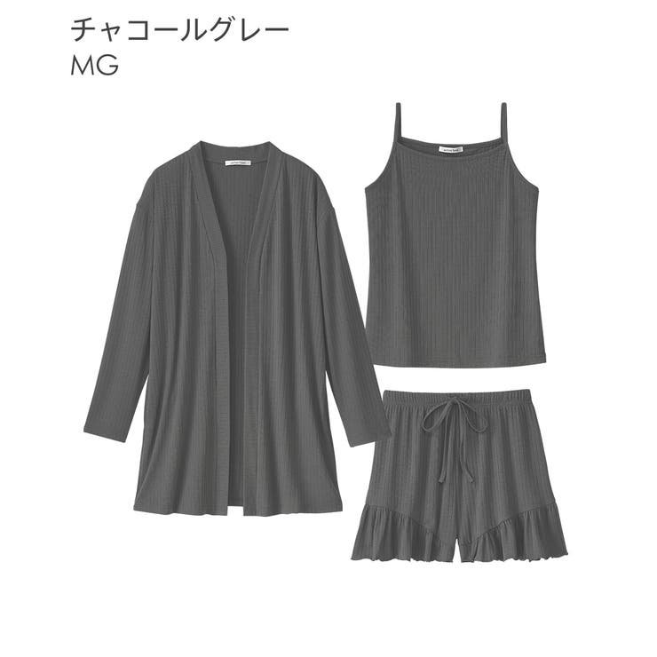 セットアップ ショートパンツ 3点セット[品番：SK000007851]｜aimerfeel（エメフィール ）のレディースファッション通販｜SHOPLIST（ショップリスト）
