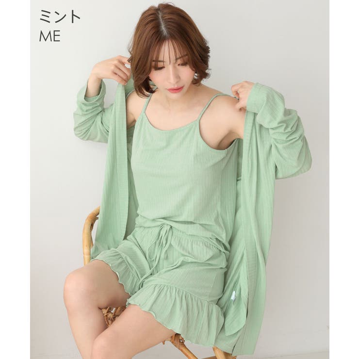 セットアップ ショートパンツ 3点セット[品番：SK000007851]｜aimerfeel（エメフィール ）のレディースファッション通販｜SHOPLIST（ショップリスト）