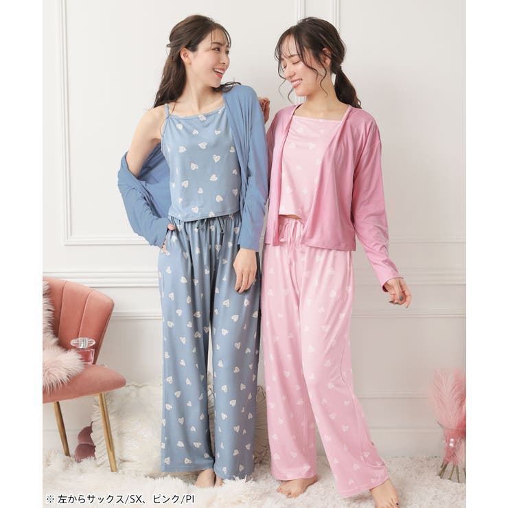 ▽ハート 部屋着 かわいい[品番：SK000009565]｜aimerfeel