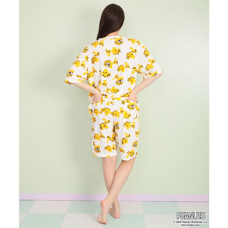 買取り実績  PEANUTS スヌーピー パイル 半袖 上下セット (男女兼用サイズ 80（75～84cm）