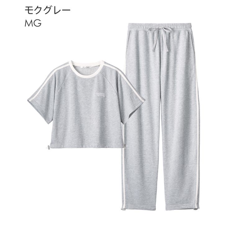 カジュアルライン 半袖 上下セット | aimerfeel | 詳細画像13 