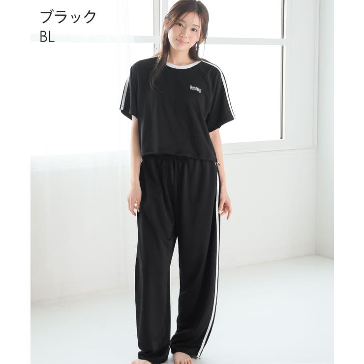 カジュアルライン 半袖 上下セット | aimerfeel | 詳細画像5 