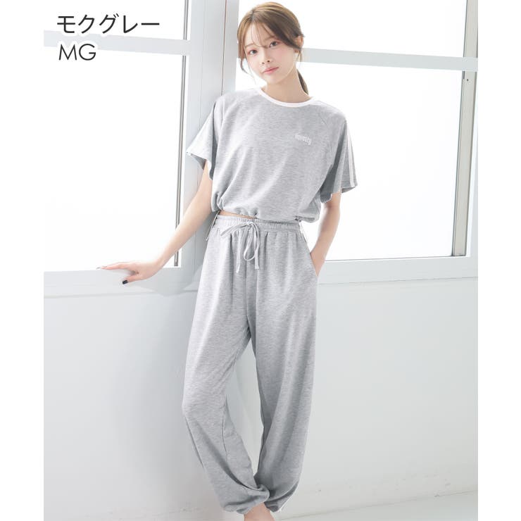 カジュアルライン 半袖 上下セット | aimerfeel | 詳細画像4 