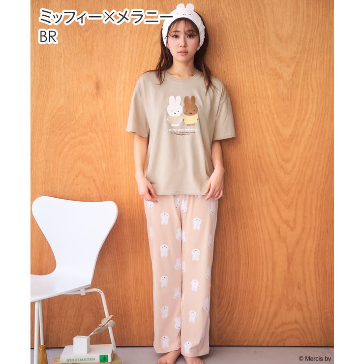 Dick Bruna 綿混 半袖 ヘアバンド付き 3点セット | aimerfeel | 詳細画像8 