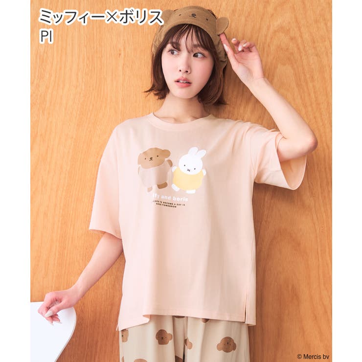 Dick Bruna 綿混 半袖 ヘアバンド付き 3点セット | aimerfeel | 詳細画像4 