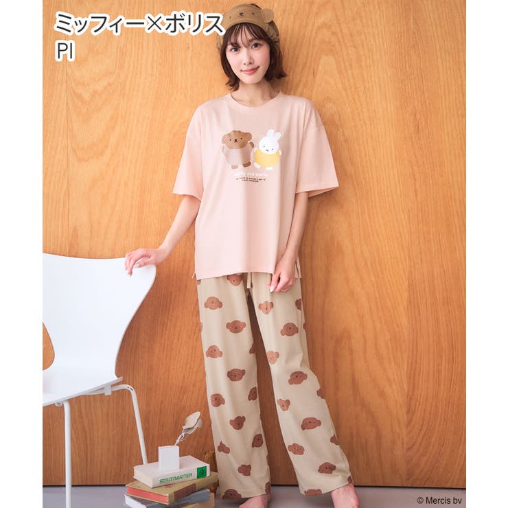 Dick Bruna 綿混 半袖 ヘアバンド付き 3点セット | aimerfeel | 詳細画像5 