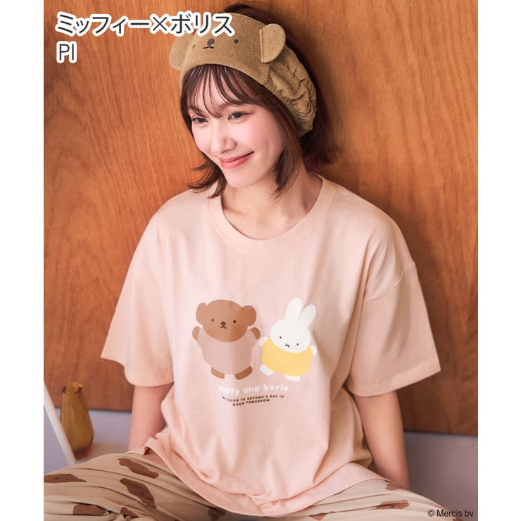 Dick Bruna 綿混 半袖 ヘアバンド付き 3点セット | aimerfeel | 詳細画像6 