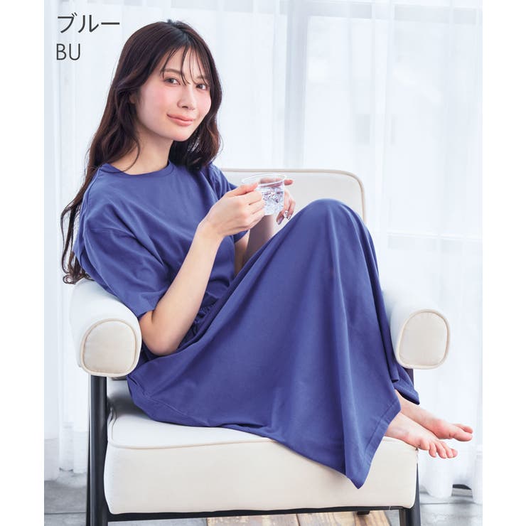 ▼綿100% 接触冷感 ミモレ丈 ワンピース | aimerfeel | 詳細画像11 