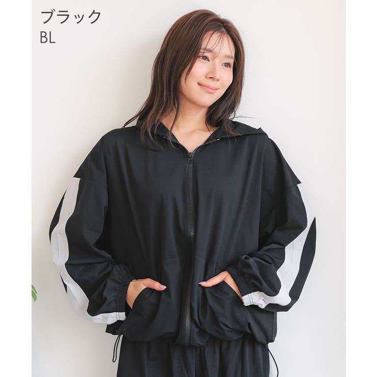 UVカット メッシュ フルジップパーカ 長袖 上下セット | aimerfeel | 詳細画像9 