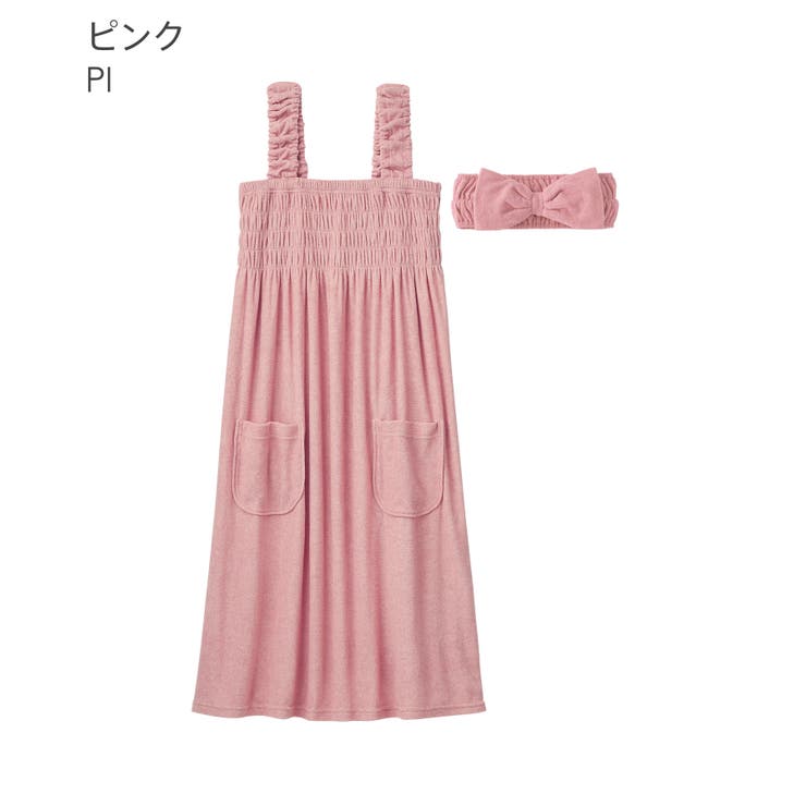 ヘアバンド付き パイル ワンピース | aimerfeel | 詳細画像13 