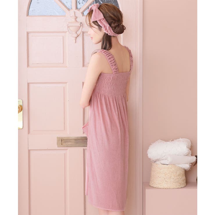 ヘアバンド付き パイル ワンピース | aimerfeel | 詳細画像6 